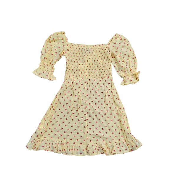 Faithfull the Brand Sage Mini Dress in Santa Maria Floral XS NWT - Picture 9 of 11